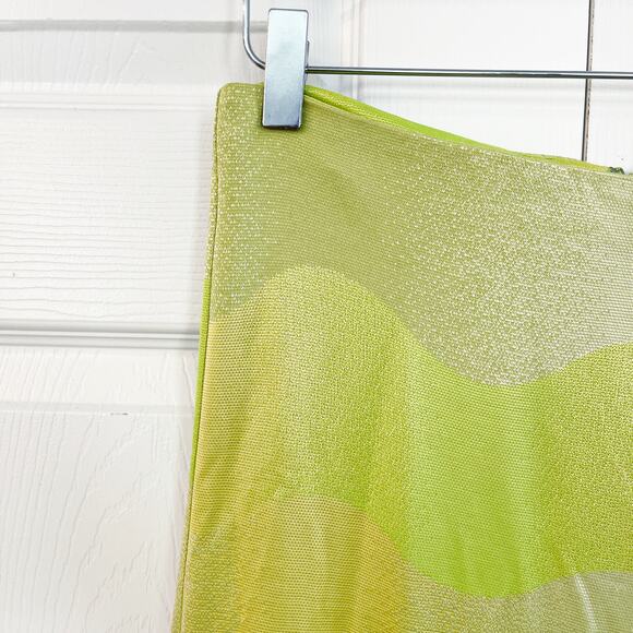 Alexis Angelika Straight Leg Pants in Lime Waves - Picture 5 of 11